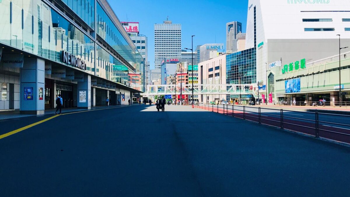 Опустевшее сердце Токио – Синдзюку без толпы